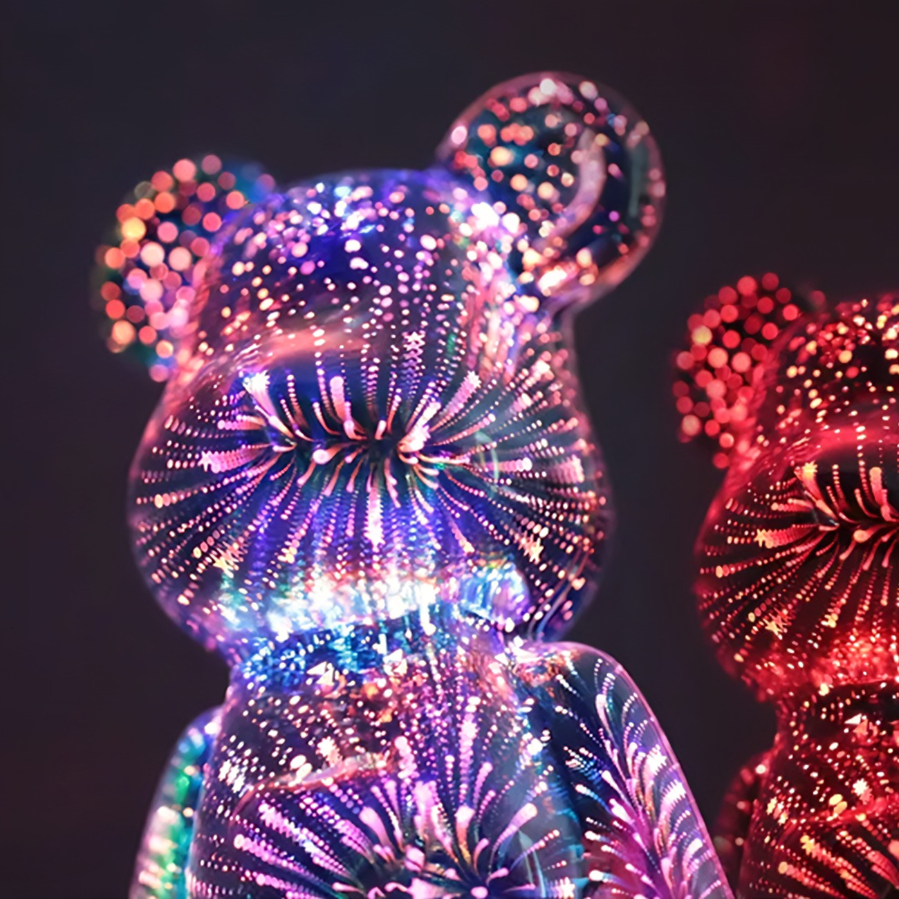 Firework Bear Lamp