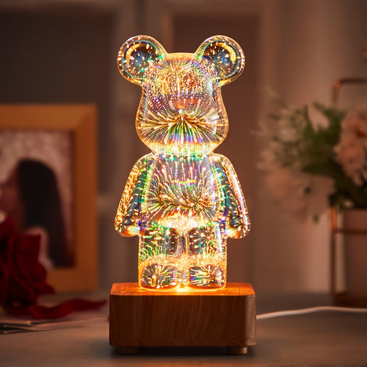 Firework Bear Lamp