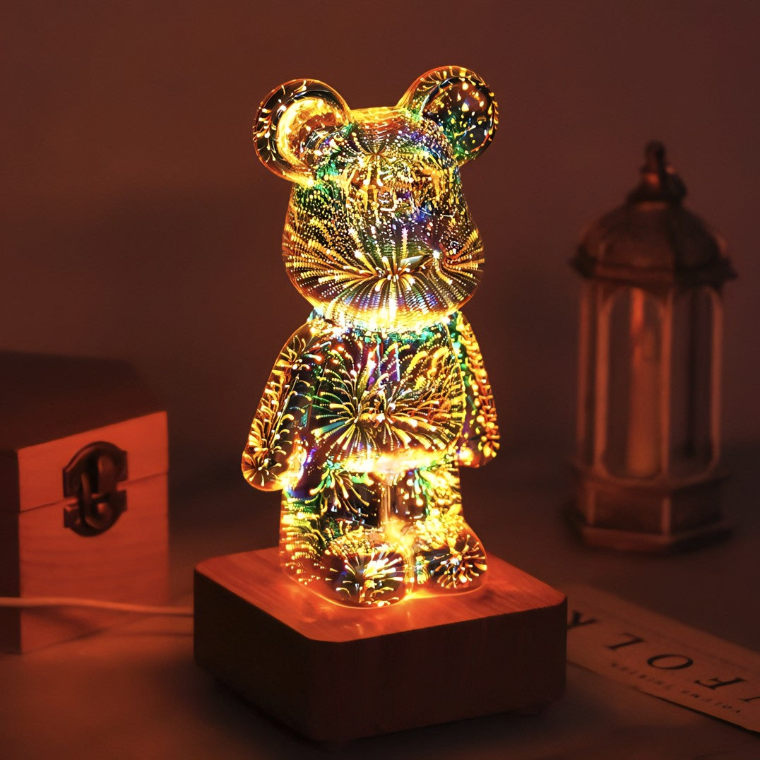 Firework Bear Lamp