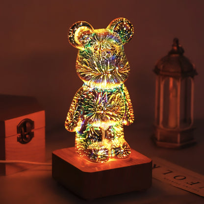 Firework Bear Lamp